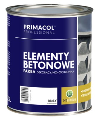 farba do elementów betonowych 0,75l biały